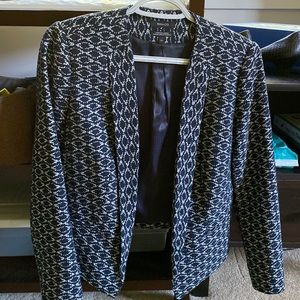 Navy and cream RW blazer